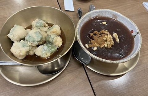 목포 단팥죽 평화광장 맛집