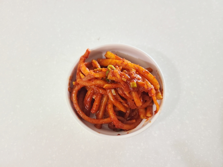 편스토랑 무생채 레시피