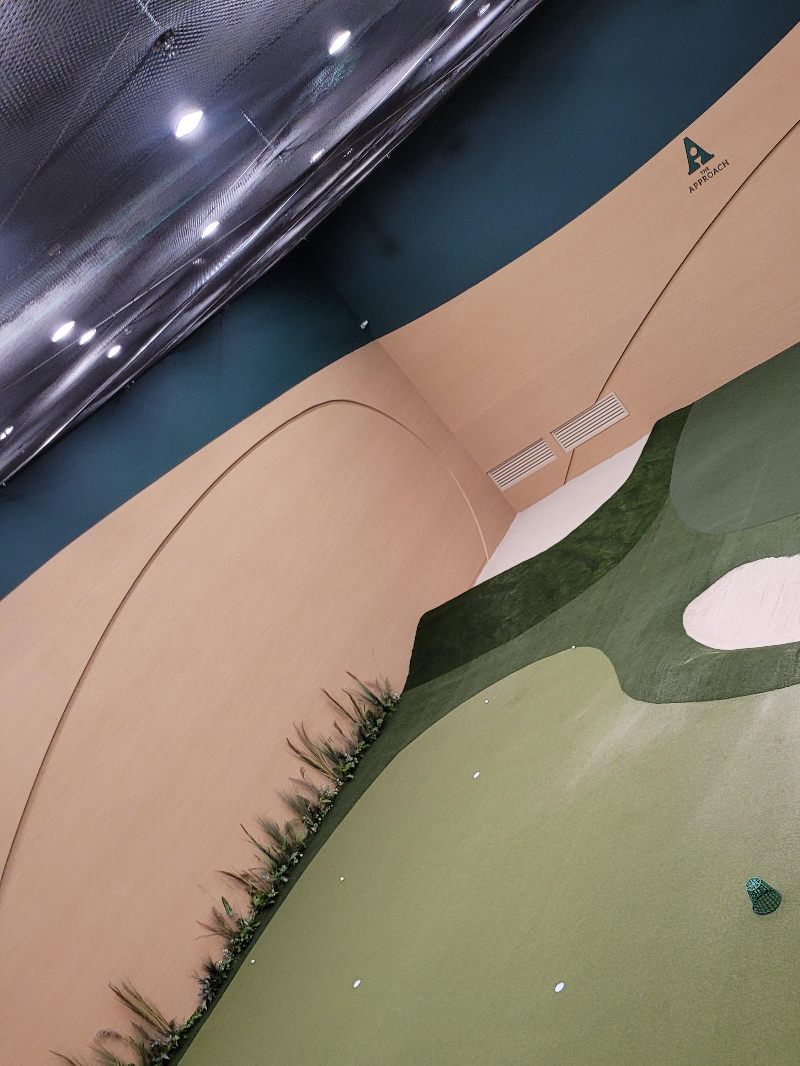 디 어프로치 온 그린&amp;#44; 실내 어프로치 연습장