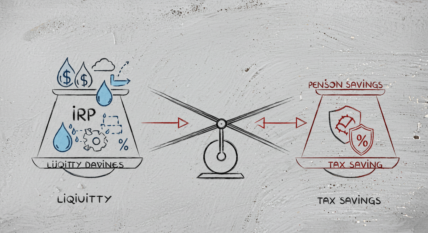 "IRP vs 연금저축, 직장인을 위한 선택 기준"에 대한 이미지입니다.