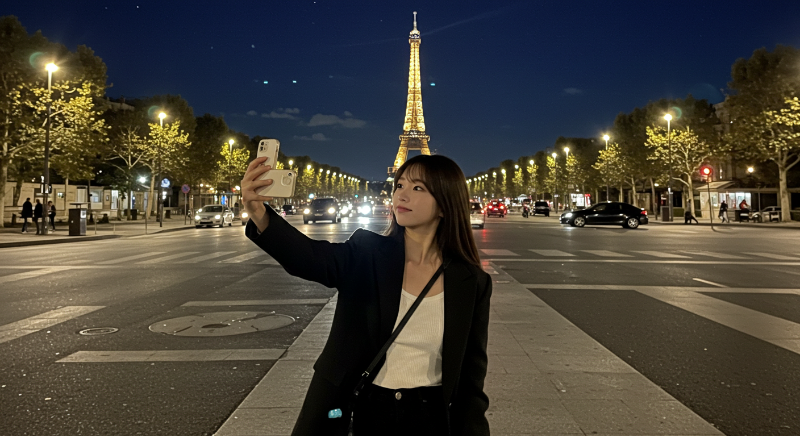 혼자 여행 유형에 따른 숙소 위치 선정 전략을 보여주는 이미지.