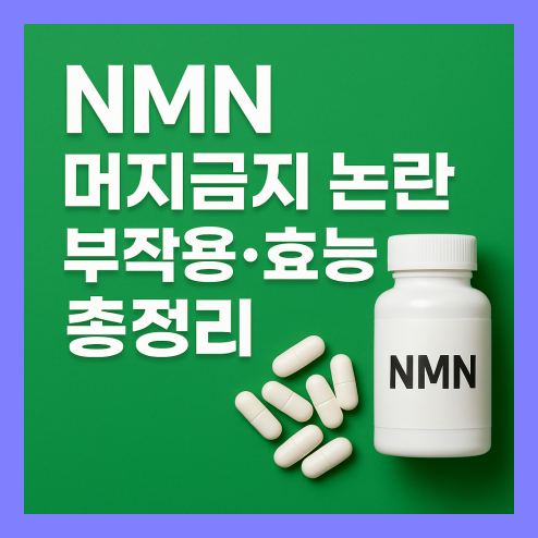 nmn 판매금지 부작용 정리