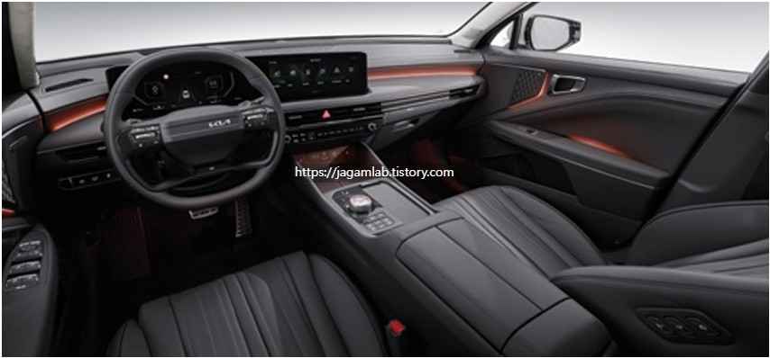 2026 K8 3.5 LPG 블랙 원톤 내장 컬러