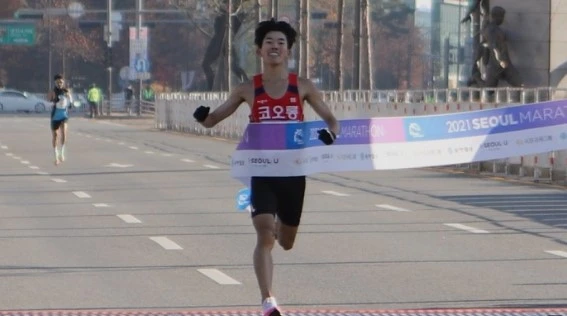 마라톤 박민호 선수