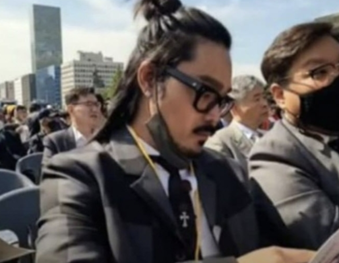 안정권 대통령 취임식