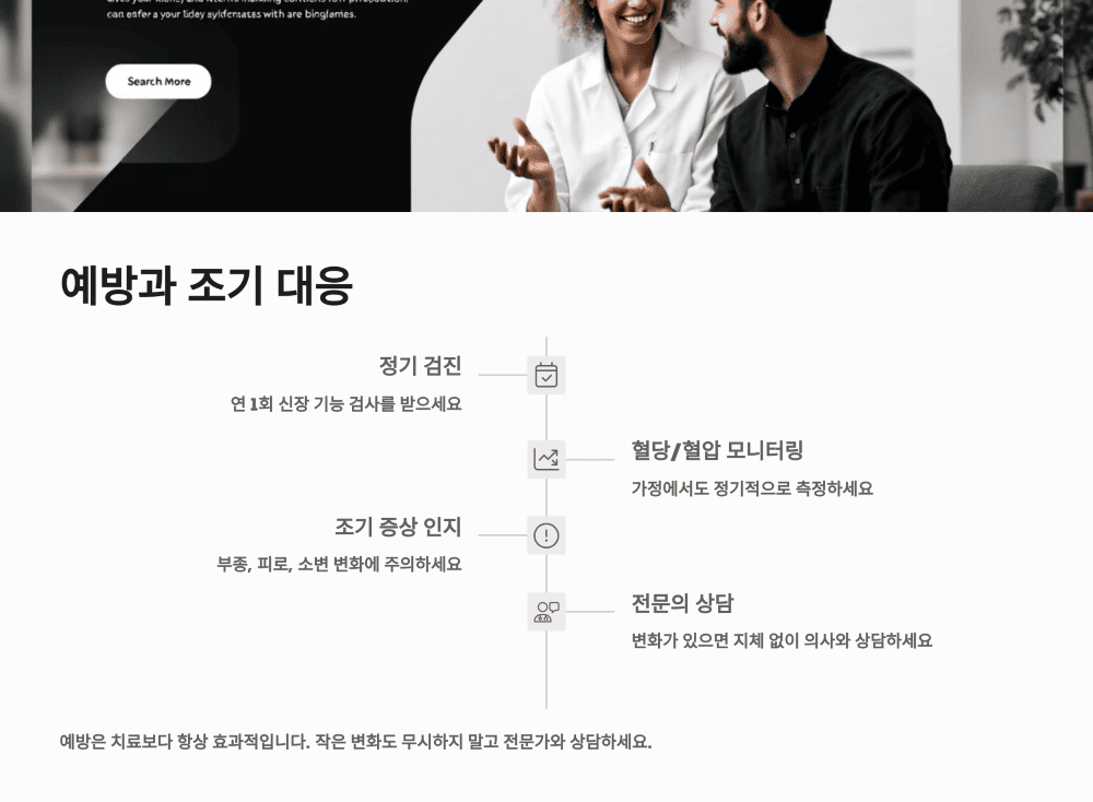 예방과 조기 대응