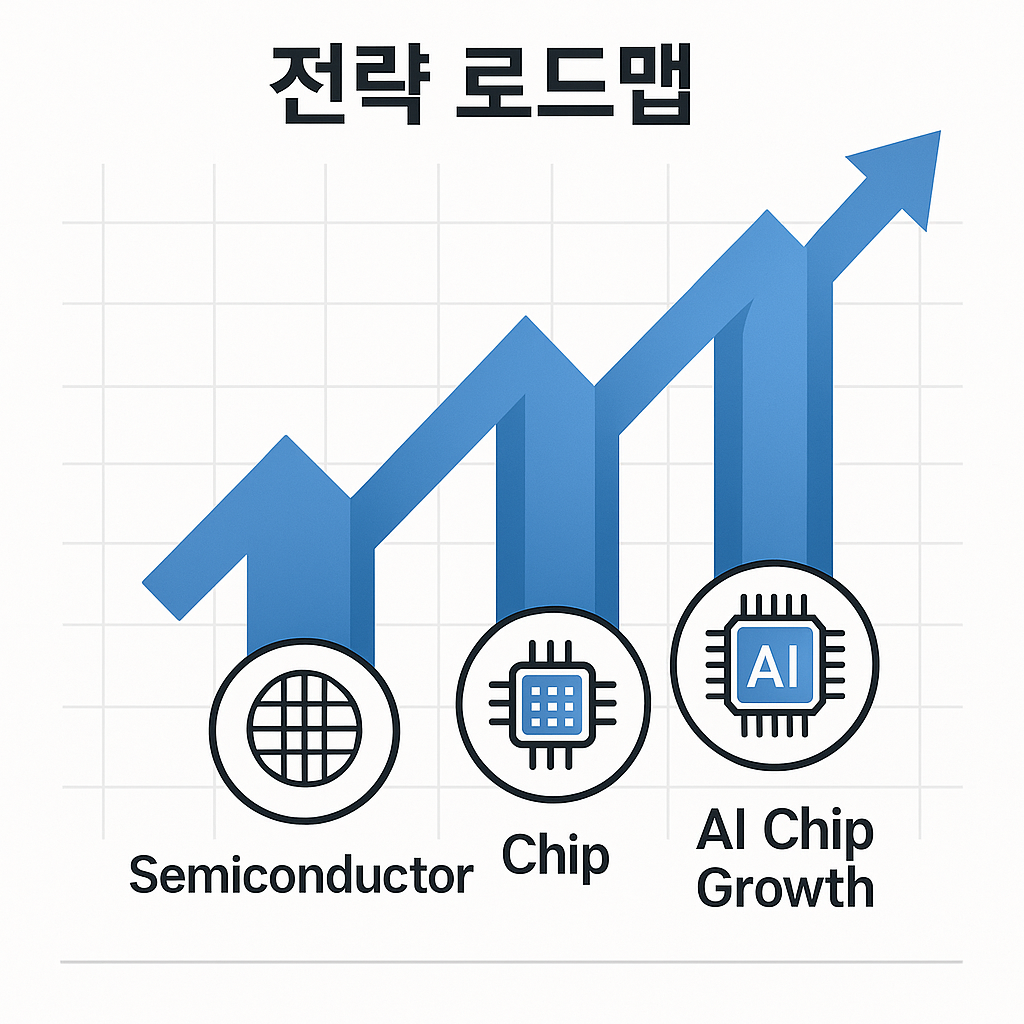 반도체 AI 성장 전략 로드맵 이미지