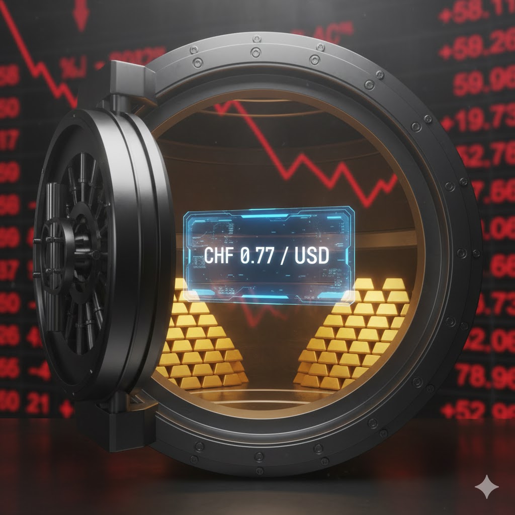 [Strategic sanctuary for global capital: The Swiss Franc surging to a decade high in February 2026 as investors flee G7 currency volatility.]