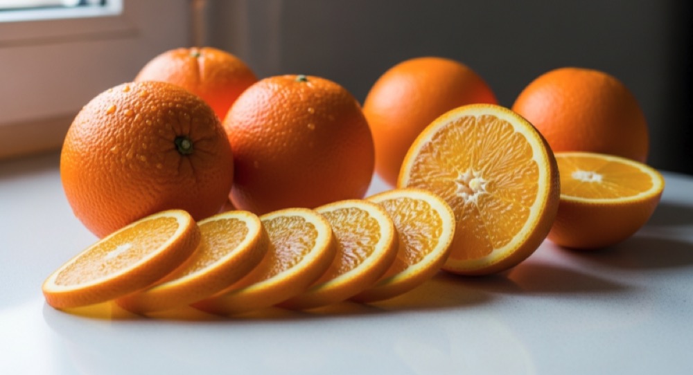 오렌지 효능 비타민 식품 모습