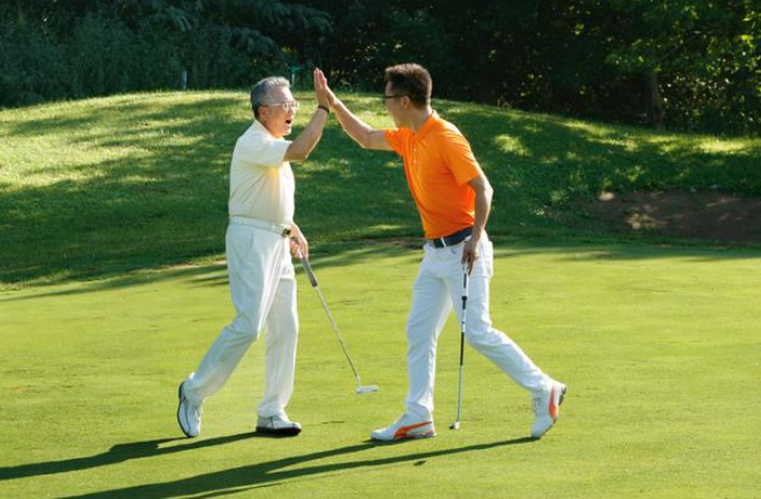 50대 시니어골프