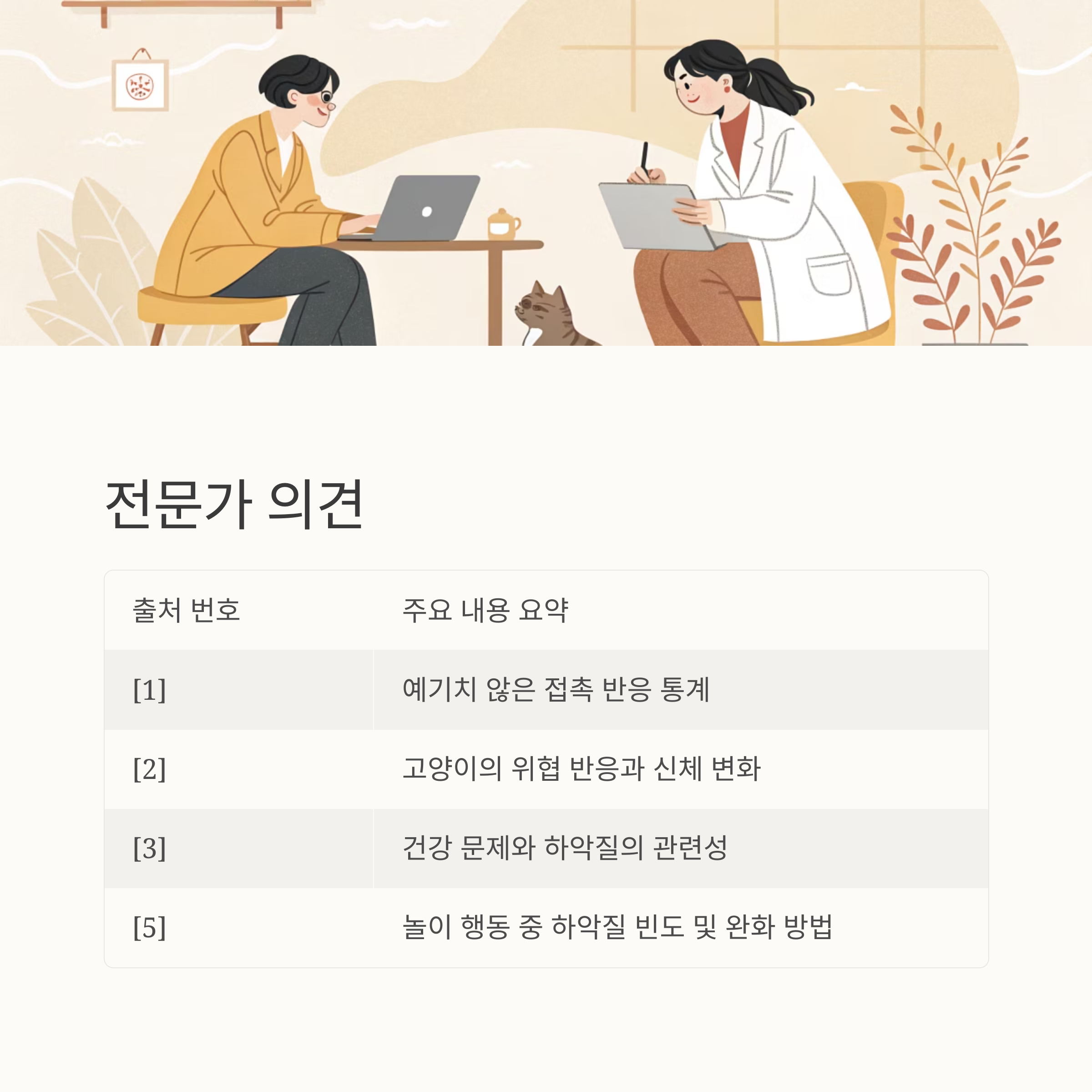 전문가 의견