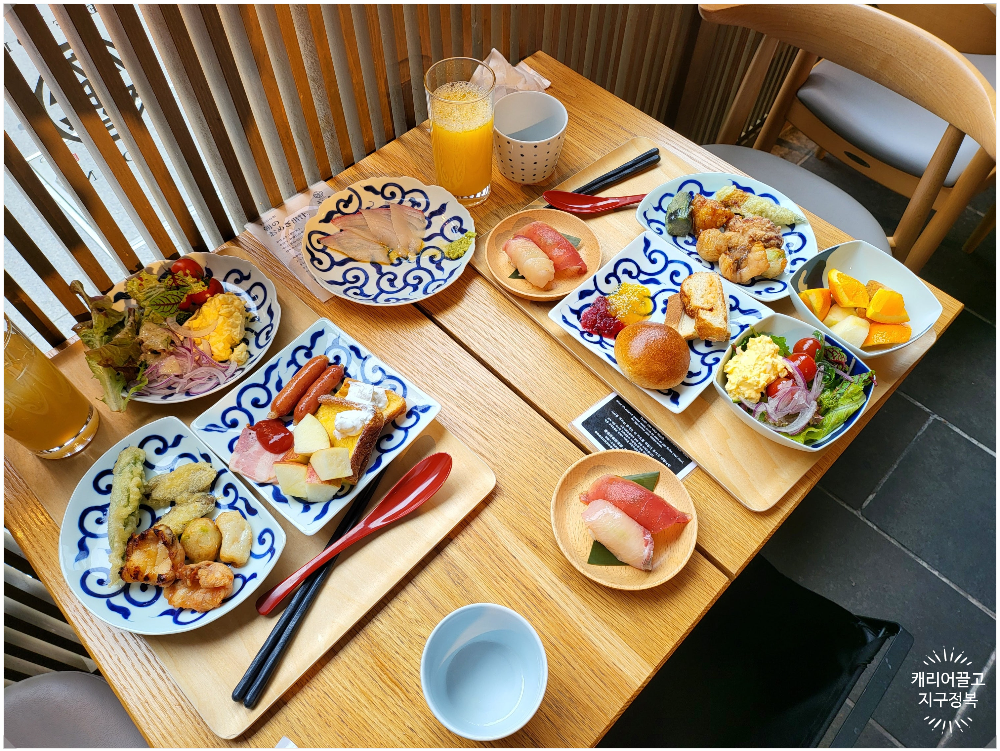 미쯔이 가든 기온 호텔 조식