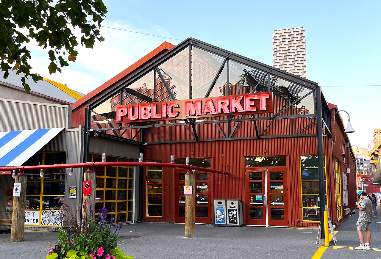 밴쿠버 Granville Island Public Market