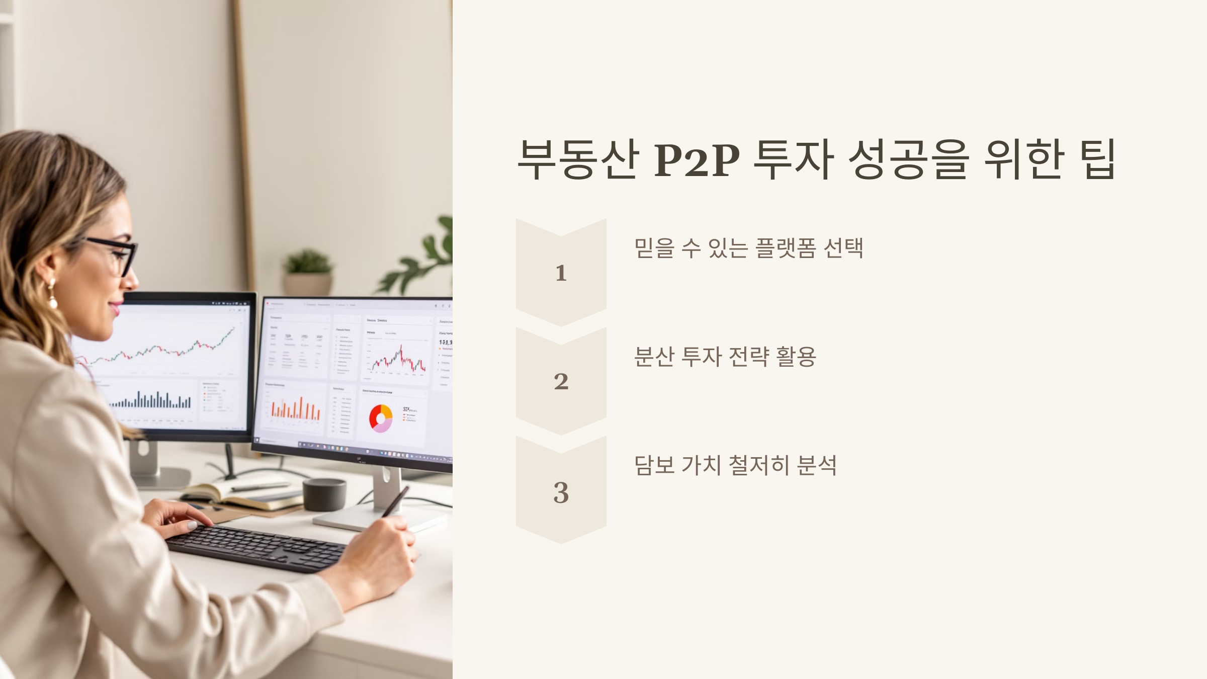 부동산 P2P 투자 성공을 위한 팁