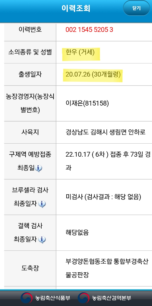 소고기 이력 확인하세요_축산물 이력제 앱 소고기 이력 확인하세요_축산물 이력제 앱