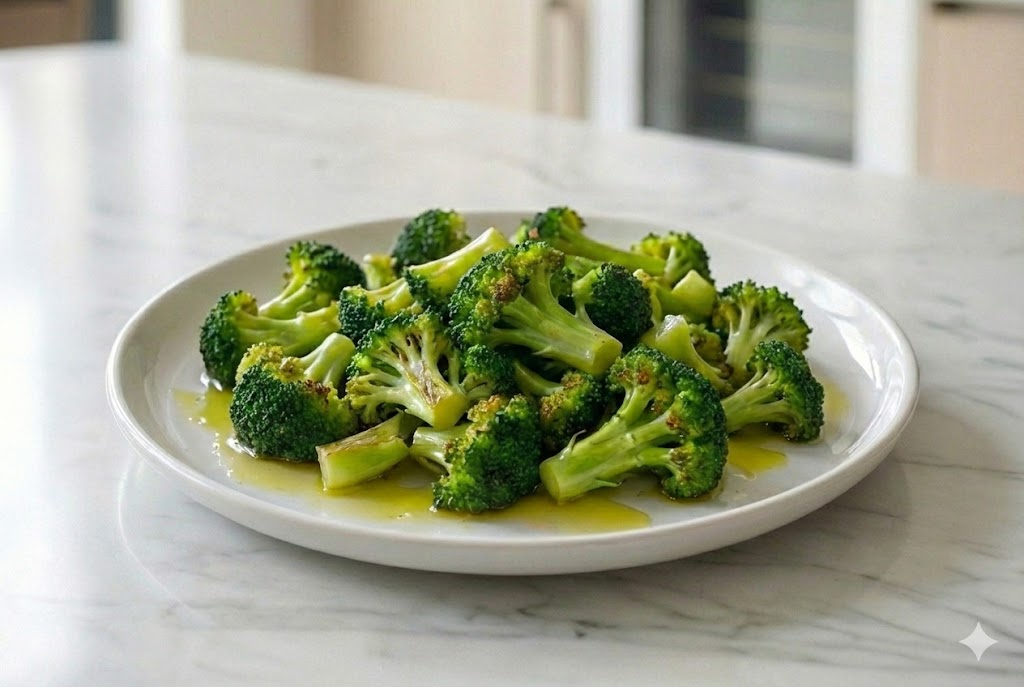 기름과 만나 배가 되는 항산화 파워, 혈관 탄력을 높이는 바삭한 브로콜리