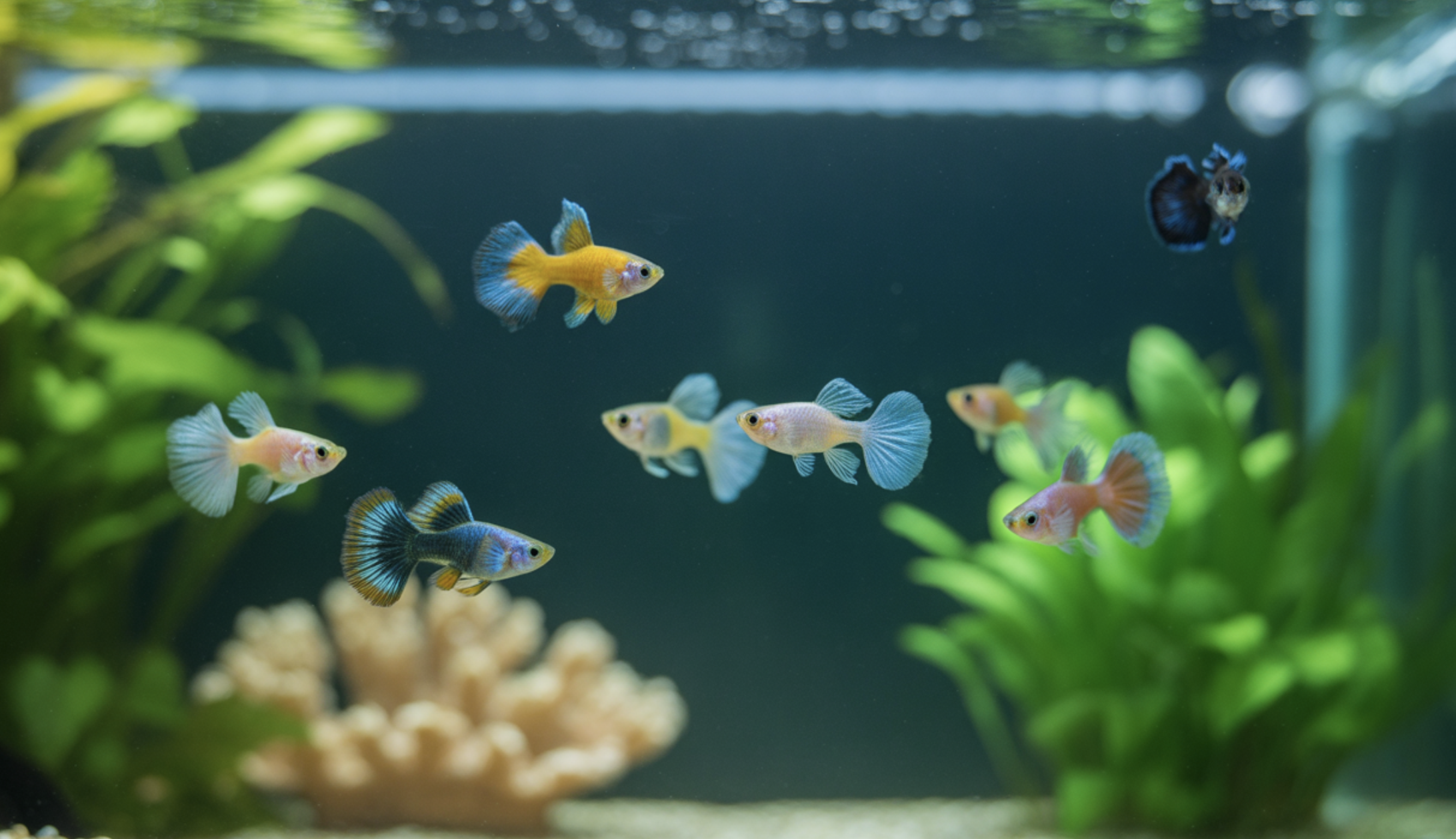 고정구피 키우기 A to Z (어항&amp;#44; 먹이&amp;#44; 수질 관리)