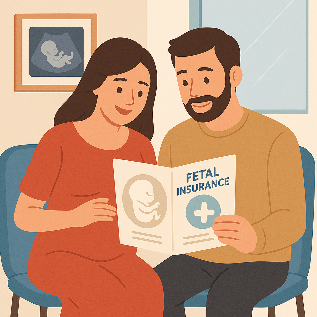 태아 보험 가입에 대한 부부의 고민 관련 이미지