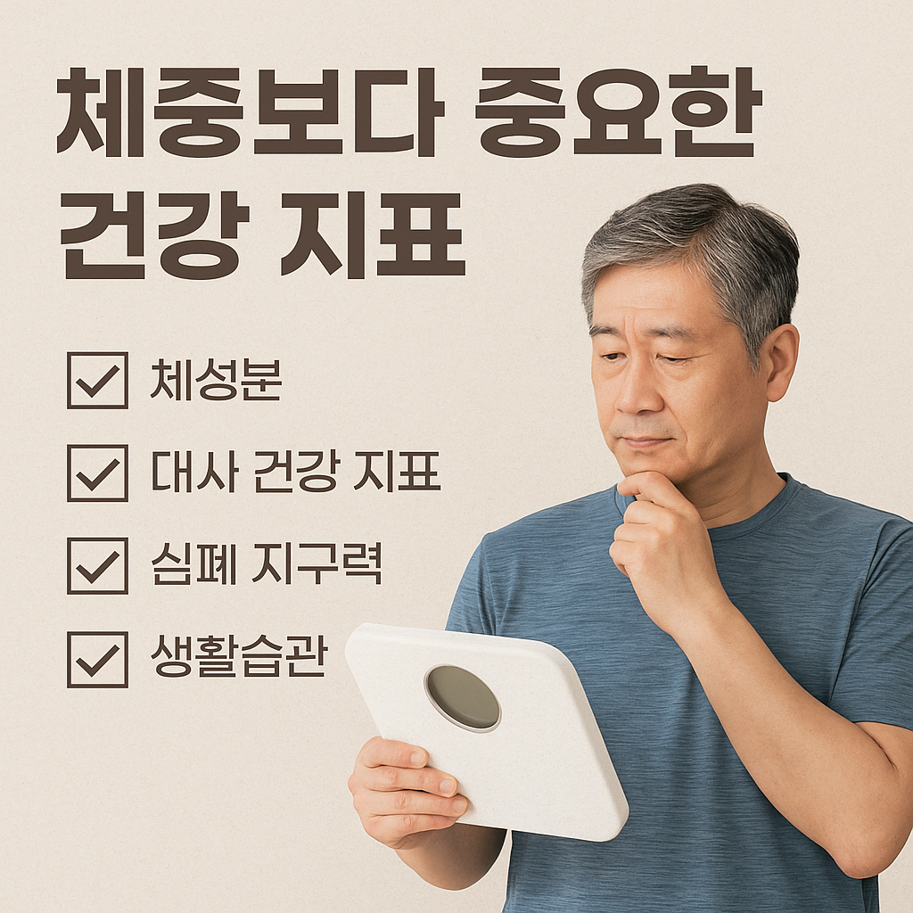 체중보다 중요한 건강 지표