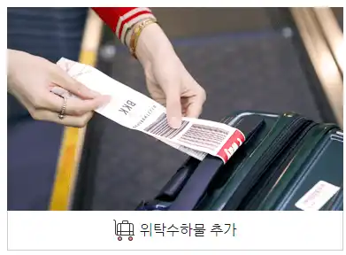 티웨이항공 번들 서비스 종류 1