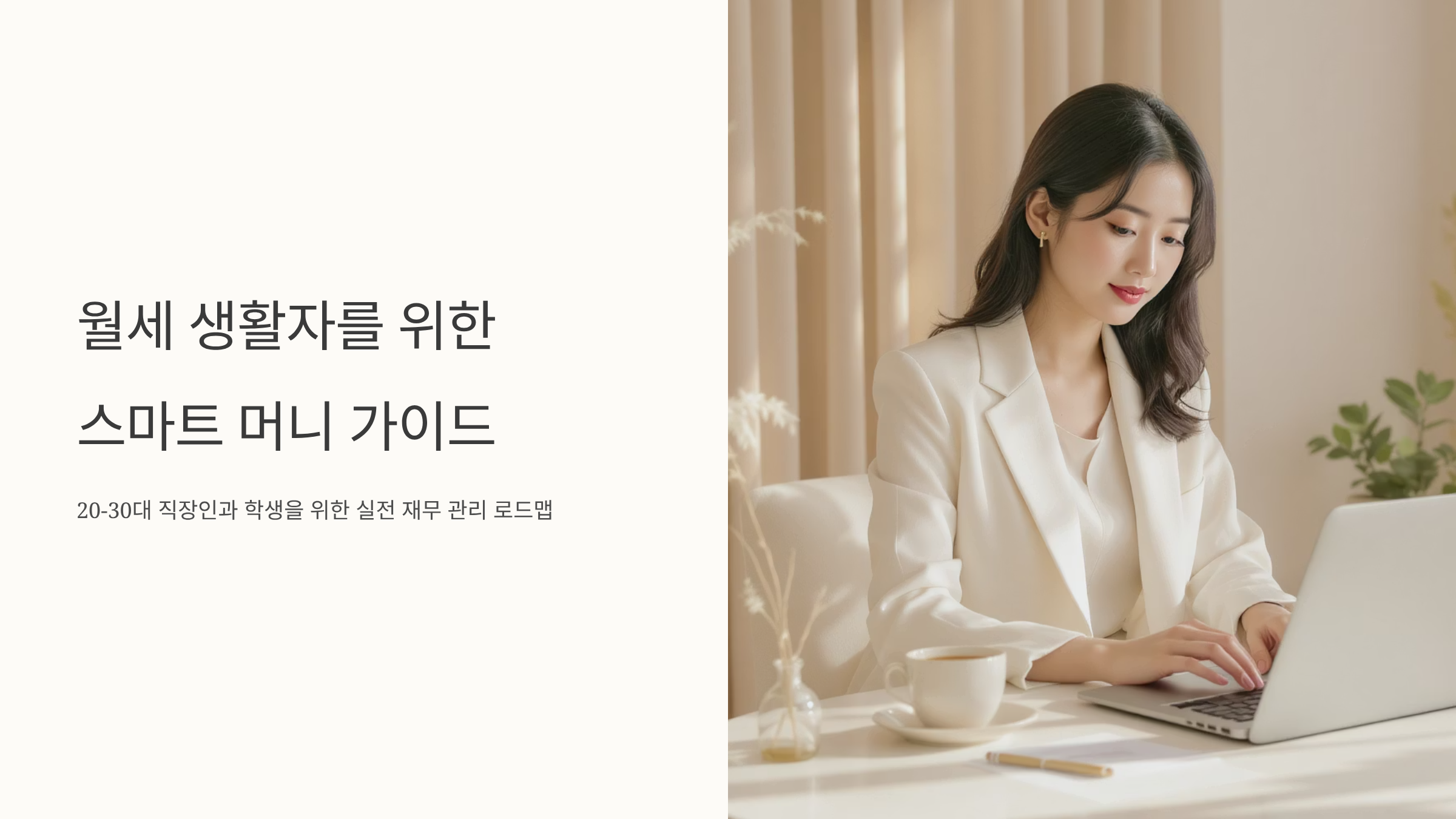 월세 살면서 돈 모으는 현실 전략