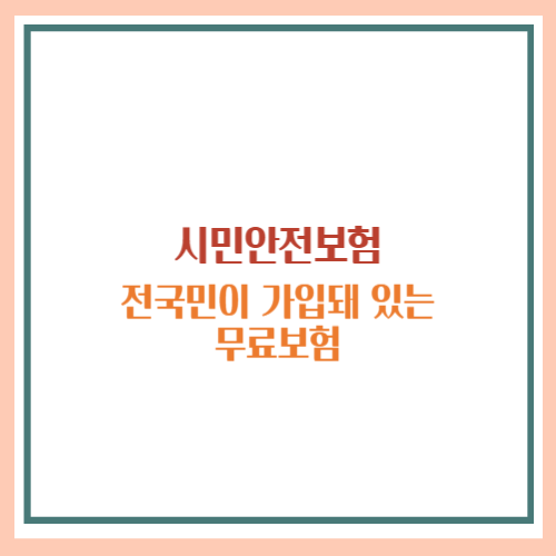 시민안전보험