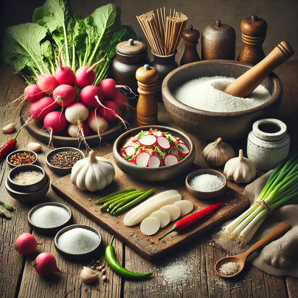 겨울동치미 담그는 방법