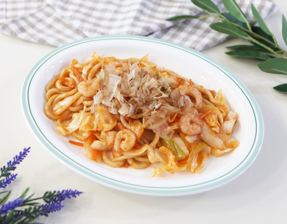 해물 볶음우동 야끼우동