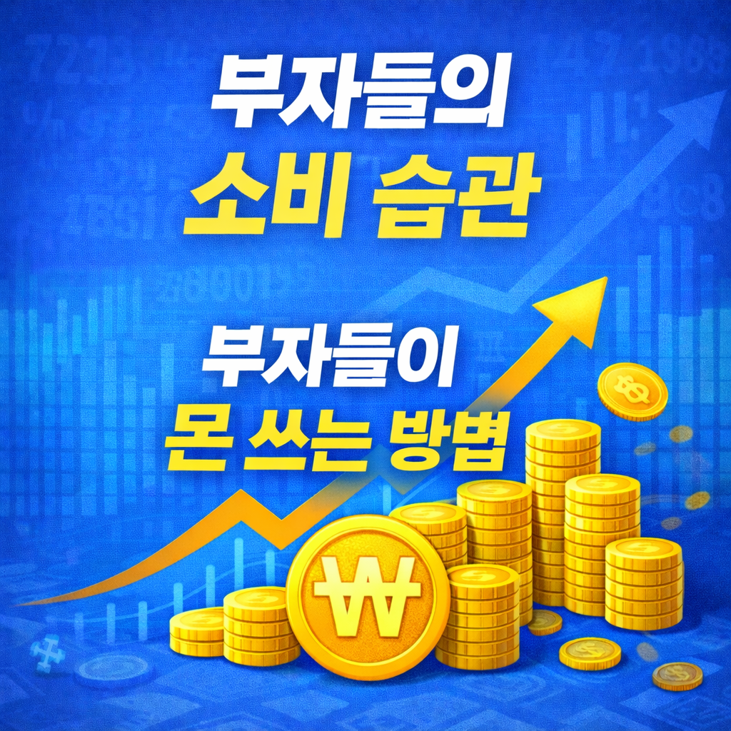 부자들의 소비 습관