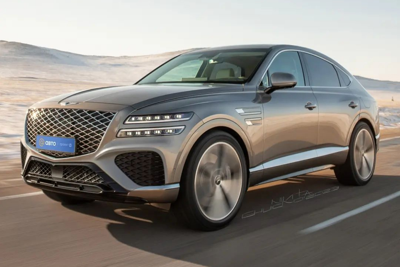 제네시스 GV80 쿠페 예상도