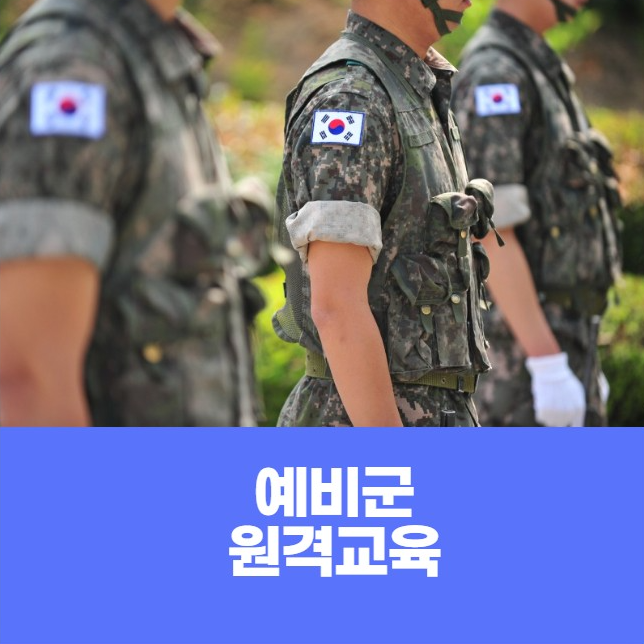 예비군 원격교육