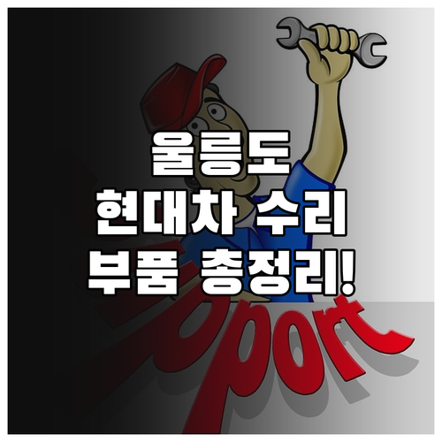 울릉도 현대차 서비스센터 정비 항목과..