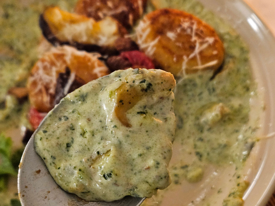 행궁동 오테이블 시금치 크림 뇨끼