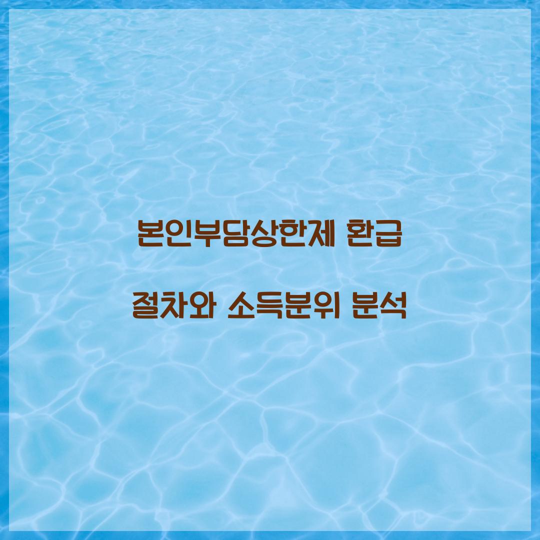본인부담상한제 환급