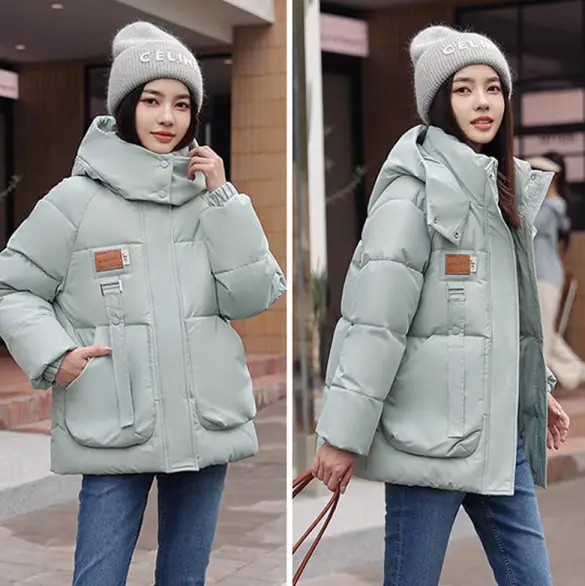 겨울옷차림 사진