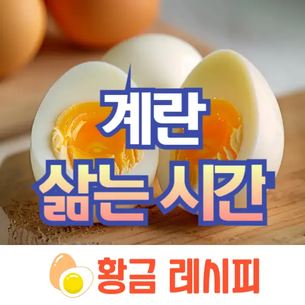 계란 삶는 시간