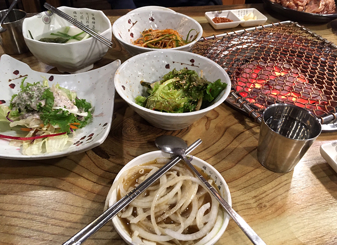 반찬들