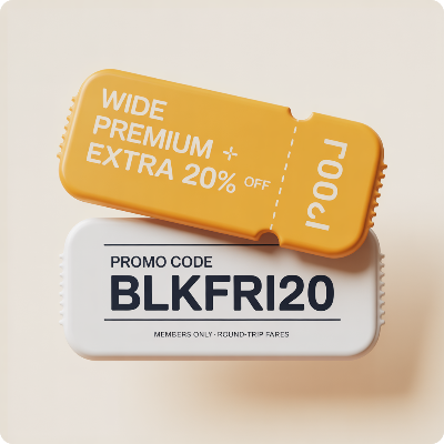에어프레미아 블랙 프라이데이 특가 항공권 할인 이미지