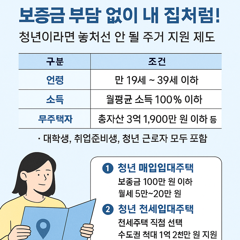 청년 공공 임대 주택 총 정리