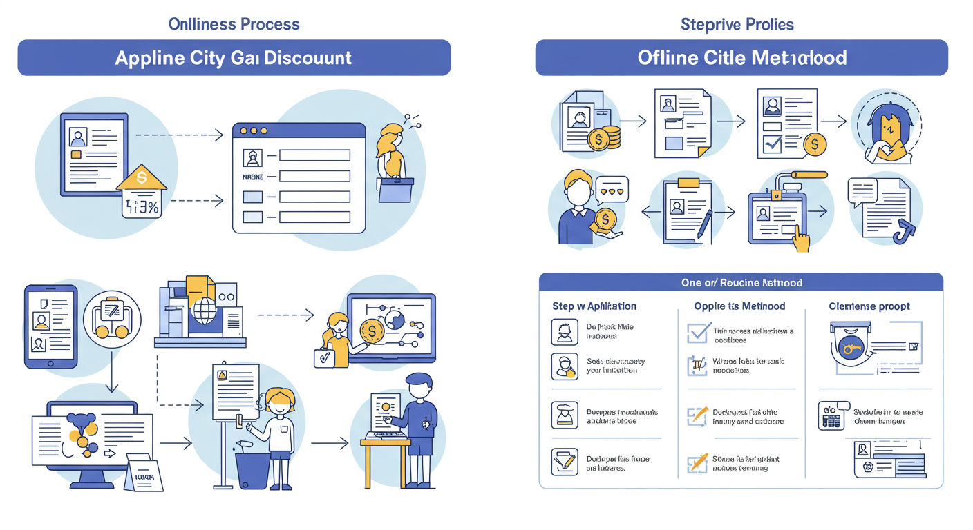 서울 가스요금 감면 온라인·오프라인 신청 절차 인포그래픽