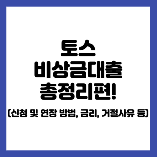토스 비상금대출