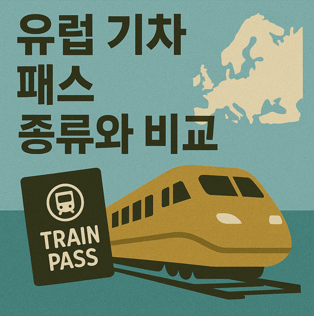 유럽 기차 패스 종류와 비교 가이드