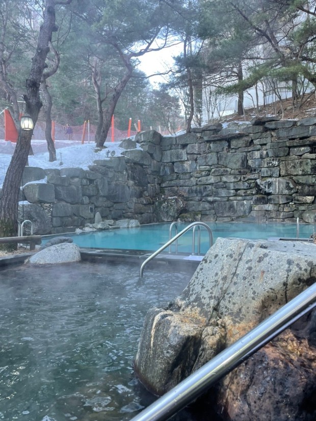 무주 덕유산 노천탕 