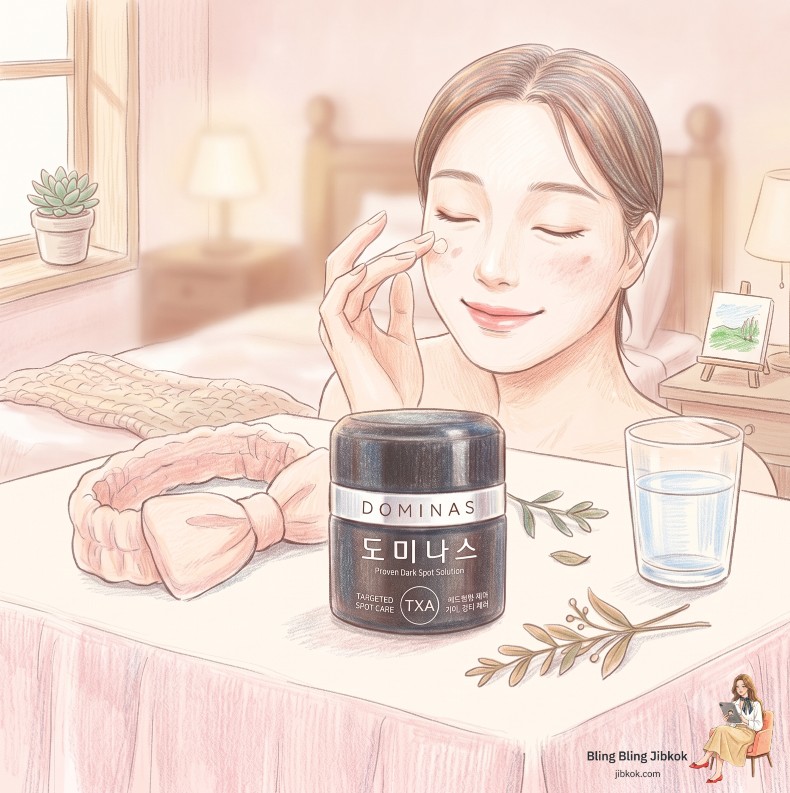 약국 기미 크림 도미나크림과 멜라토닝크림 성분 및 효과 비교 (Domina cream vs Melatoning cream)