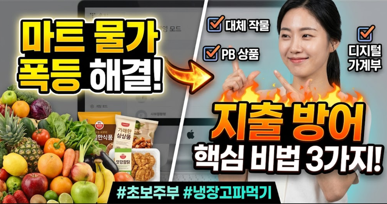마트 물가 (애그플레이션, PB상품, 냉파전략)