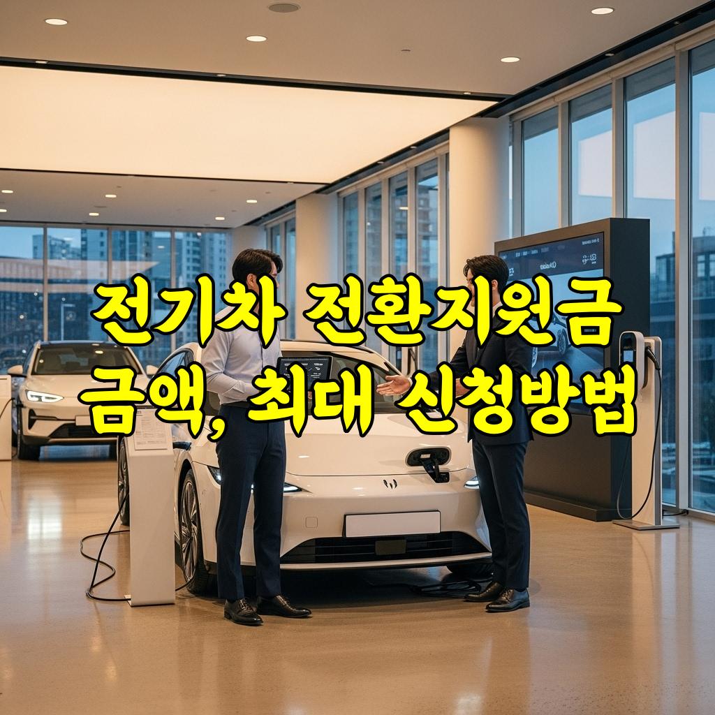 전기차 전환지원금|최대 보조금 받는 방법