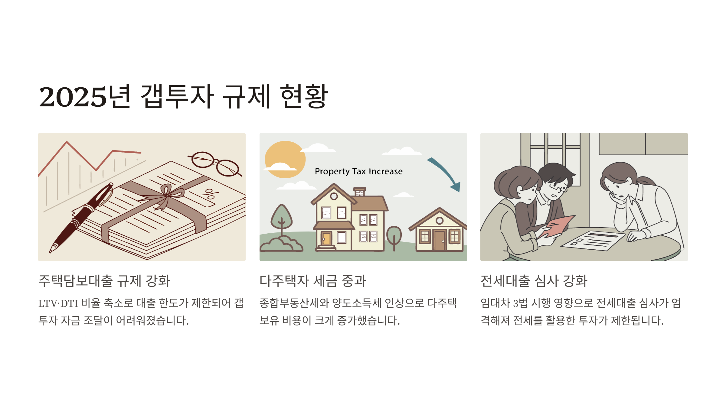 2025년 갭투자 규제 현황