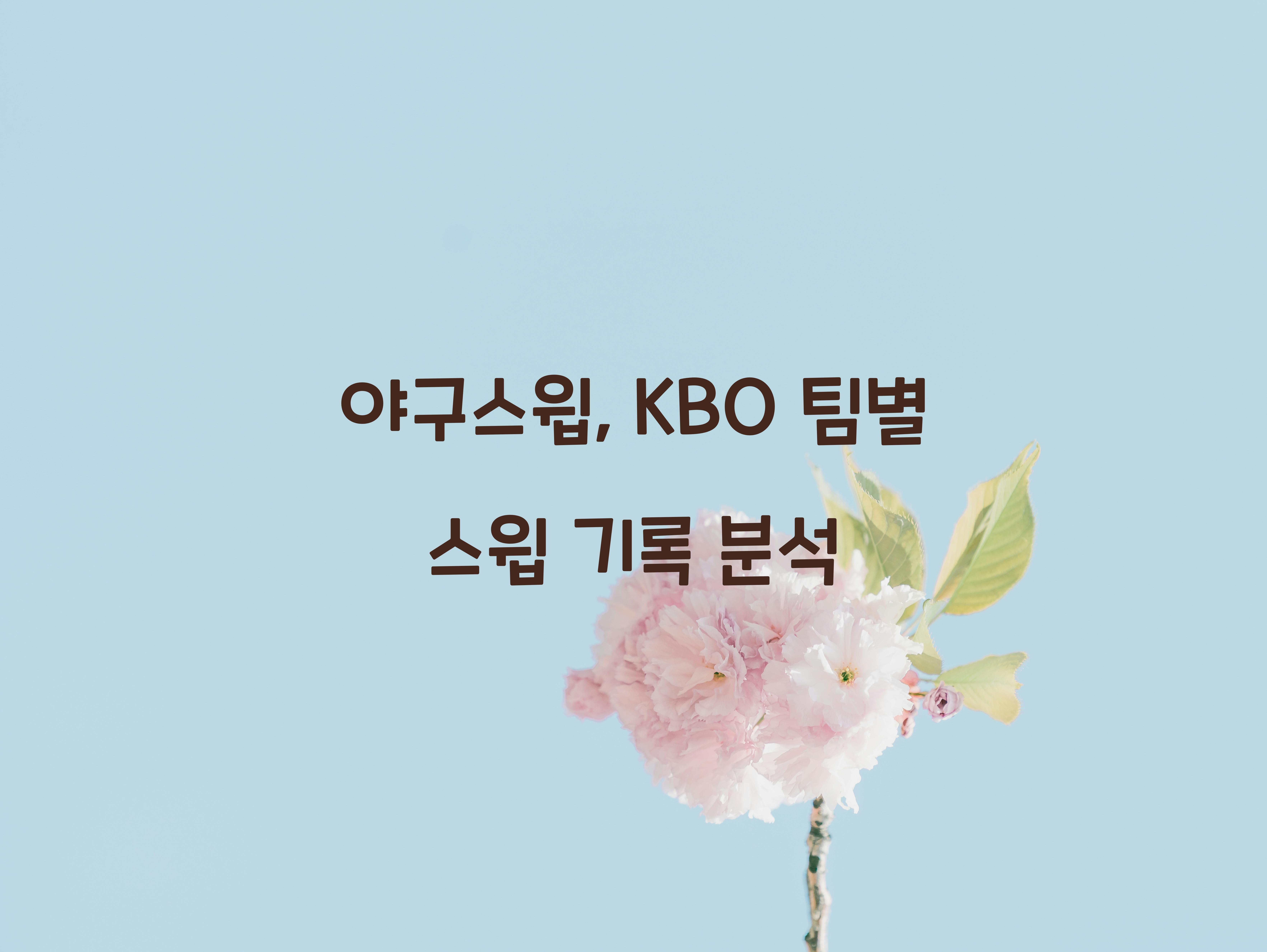 야구스윕