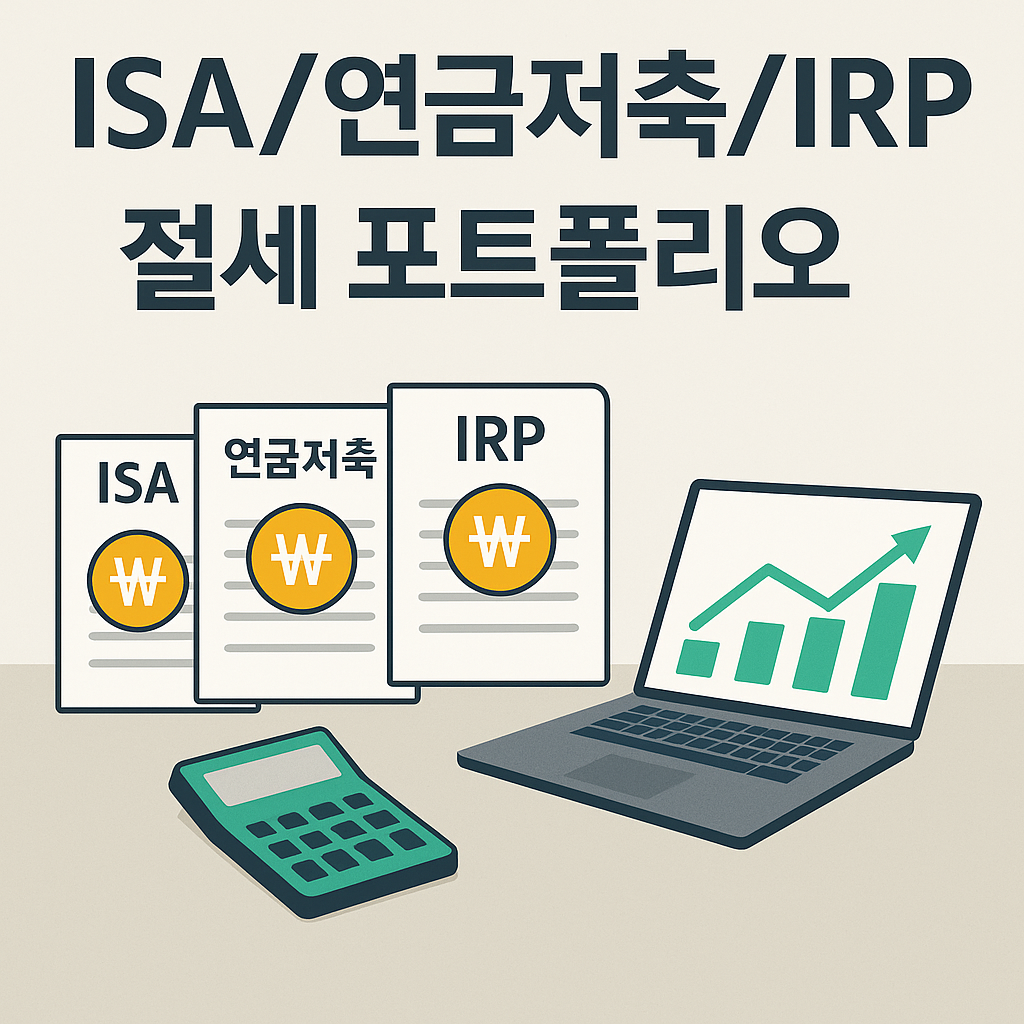 💼 "연금저축 vs IRP vs ISA, 직장인을 위한 절세 전략 총정리"