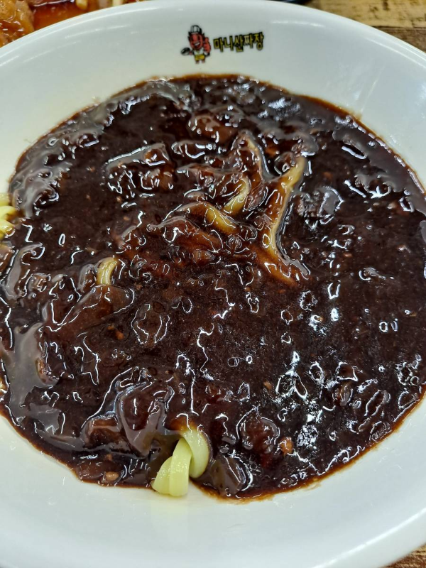 마니산짜장 가성비 짜장